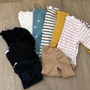 Lot of toddler girls size 3T tops
